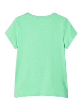 T-Shirt Name It Hallu Grün für Mädchen
