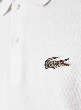 Polo Lacoste x National Geographic Weiss Leopard