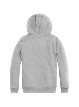 Sweatshirt Tommy Hilfiger Essential Hoodie Grau Junge
