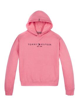 Sweatshirt Tommy Hilfiger Essential Rosa für Mädchen