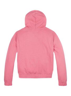 Sweatshirt Tommy Hilfiger Essential Rosa für Mädchen