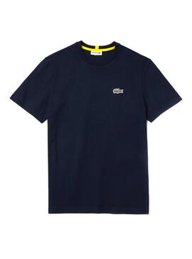 T-Shirt Lacoste x National Geographic Marineblau