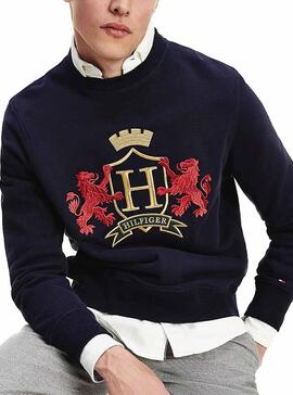 Sweatshirt Tommy Hilfiger Icon Marineblau Herren