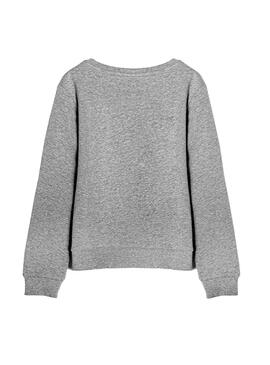 Sweatshirt Name It Flexia Grau für Mädchen