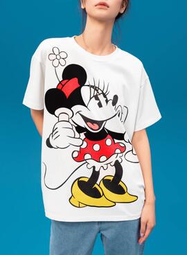 T-Shirt Levis x Disney Weiss Minnie für Damen