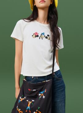 T-Shirt Levis x Disney and Friends Weiss Damen