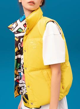 Weste Levis x Disney Reversible Gelb Damen