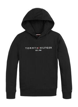 Tommy Junge für Essential Sweatshirt Hilfiger Schwarz