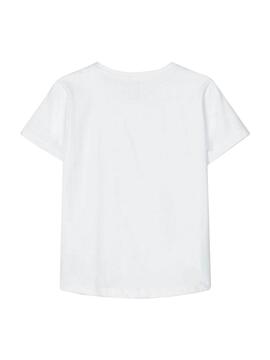 T-Shirt Name It Tixy Weiss für Mädchen