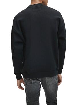 Sweatshirt Calvin Klein Eco-Serie Schwarz für Herren