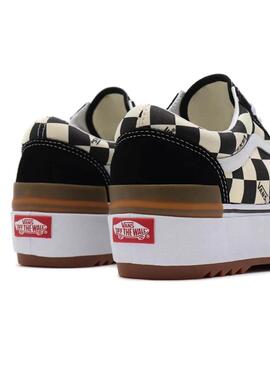 Sneaker Vans Checkerboard Old Skool Stacked