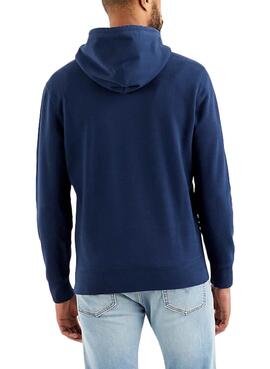 Sweatshirt Levis New Original Marineblau für Herren