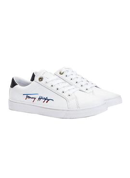 Sneaker Tommy Hilfiger Signature Weiss Damen