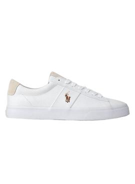 Sneaker Polo Ralph Lauren Canvas Weiss Herren