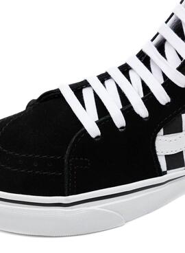 Sneaker Vans Sk8-Hi Checkerboard Schwarz