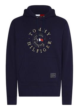 Sweatshirt Tommy Hilfiger Icon Coin Marineblau Herren