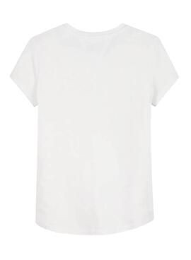 T-Shirt Tommy Hilfiger Essential Weiss für Mädchen