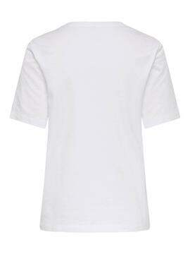 T-Shirt Only Lonnie Weiss für Damen