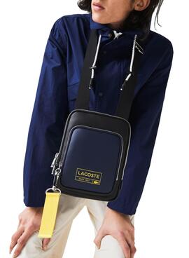 Handtasche Lacoste Vertical Marineblau für Herren