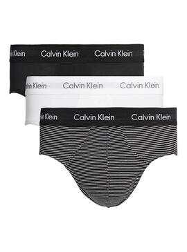 Slips Calvin Klein Cotton Stretch Weiss Herren