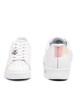 Sneaker Lacoste Twin Serve Weiss für Damen