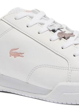 Sneaker Lacoste Twin Serve Weiss für Damen