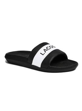 Flip flops Lacoste Croco Slide Schwarz für Damen