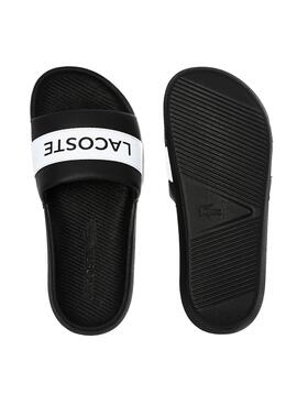 Flip flops Lacoste Croco Slide Schwarz für Damen