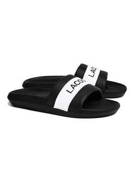 Flip flops Lacoste Croco Slide Schwarz für Damen