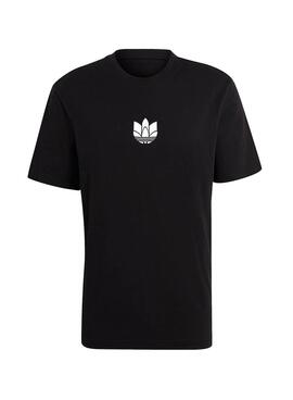 T-Shirt Adidas 3D Trefoil Schwarz für Herren