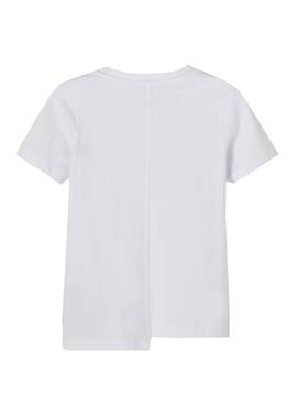 T-Shirt Name It Bandal Weiss für Junge