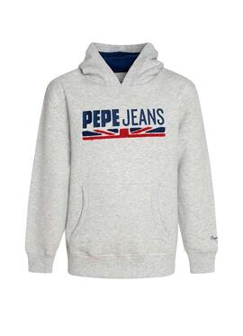 Sweatshirt Pepe Jeans Keith Grau für Junge