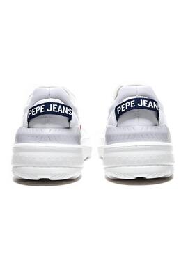 Sneaker Pepe Jeans Eccles Weiss für Mädchen
