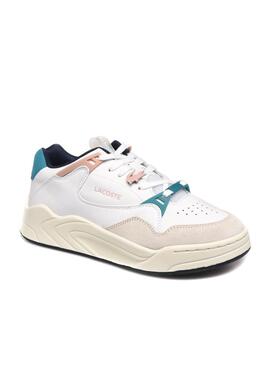 Sneaker Lacoste Court Slam Weiss für Damen