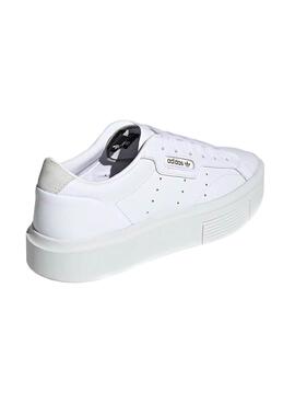 Sneaker Adidas Sleek Super Weiss für Damen