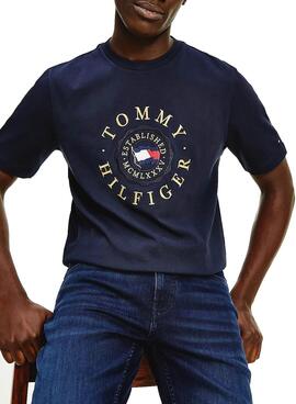 T-Shirt Tommy Hilfiger Icon Coin Marineblau Herren
