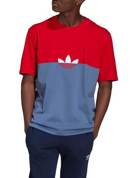 T-Shirt Adidas Slice Blau für Herren