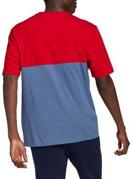 T-Shirt Adidas Slice Blau für Herren