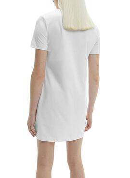 Kleid Calvin Klein Micro Weiss für Damen