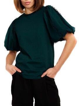 T-Shirt Naf Naf Tul Grün für Damen