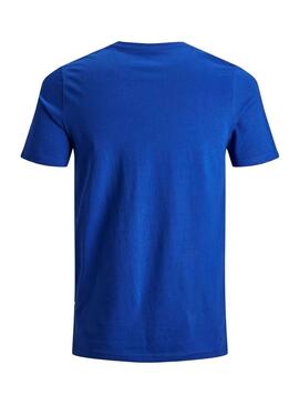 T-Shirt Jack and Jones Kunstzeichen Blue Man