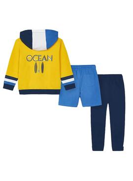 Trainingsanzug Mayoral Ocean Marineblau für Junge