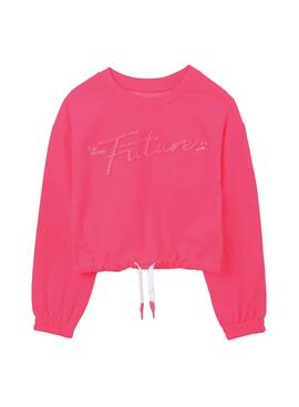 Sweatshirt Mayoral Future Rosa für Mädchen