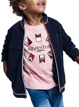 Jacke Mayoral Känguru-Jacke Marineblau für Junge