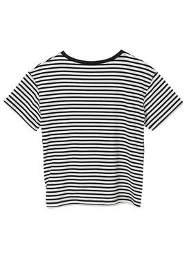 T-Shirt Mayoral Knoten Schwarz für Mädchen