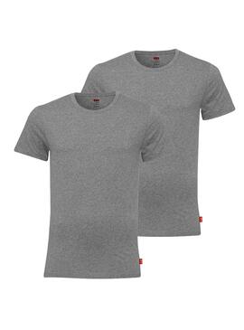 Pack T- Shirts Levis Grau