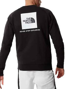 Sweatshirt The North Face Redbox Schwarz für Herren