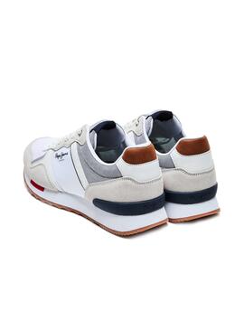 Sneaker Pepe Jeans Cross 4 Weiss für Herren