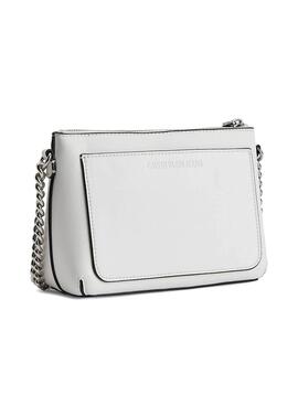 Handtasche Calvin Klein Camera Pouch Weiss Damen