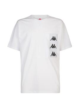 T-Shirt Kappa Ewan Weiss für Herren